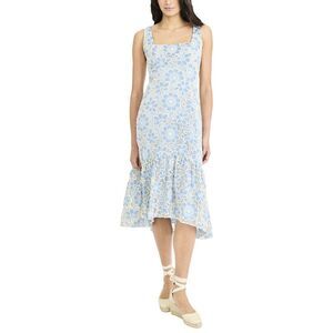 Maggy London Womens  Midi Dress, Blue
